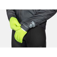 Black Endura Men's Pro SL Waterproof Jacket with reflective accents, zip closure, and elastic cuffs.