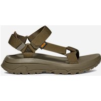 Men's TEVA Hurricane XLT3 Sandals, Dark Olive, Size 11, with adjustable straps and rugged sole.