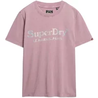 Metallic Casual T-shirt for Women Superdry Venue - image 2