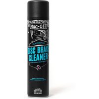 Black Muc-Off Disc Brake Cleaner can with blue text and black cap, 400ml size.