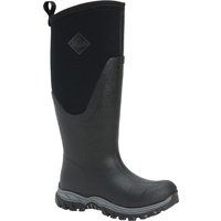 Black Muck Boot Arctic Sport II Tall Women's Wellies, UK 7, with rugged sole and pull tab.