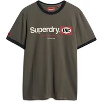 Patterned T-shirt Superdry Core Logo Ringer Workwear - image 2