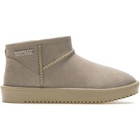Beige Regatta Risley infant waterproof boots, size 11, with ankle height, stitched detailing, and textured sole.