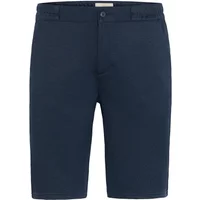 Navy blue Blend Adrian shorts with belt loops, button closure, and side pockets.