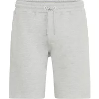 Light gray Blend BHBRODY shorts with drawstring waistband and knee-length cut.