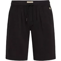 Black Blend BHMARCO shorts with drawstring waist, side pockets, and subtle logo tag on the left.