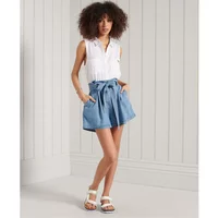 Shorts with gathered waist Superdry Desert - image 2