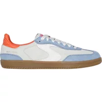 Skechers Hotshot For The Win Leather Women's Light Blue/Multi Trainers - image 3