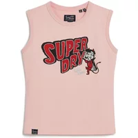 Slim-fit tank top for women Superdry Retro - image 3