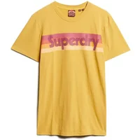 Striped retro logo T-shirt Superdry - image 2