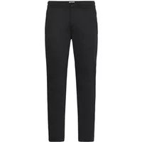 Black Blend BHAdrian trousers with slim fit, straight leg, and button closure.