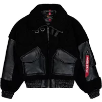 Women's coat Alpha Industries Teddy PU - image 2