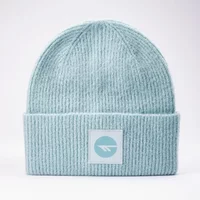 Light blue Hi-Tec Curim women's hat with ribbed texture and logo patch on the front.