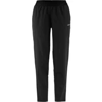 Black women's joggers Craft Essence Training 3 with elastic waistband and tapered legs.