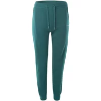 Teal Hi-Tec Melian women's joggers with drawstring waist and cuffed ankles.