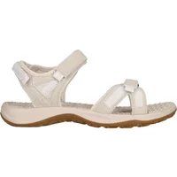 Beige women's Whistler Kali sandals with adjustable straps and textured sole.
