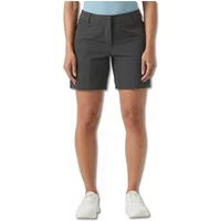 Dark gray women's shorts Helly Hansen QD, knee-length, with side pockets and belt loops.