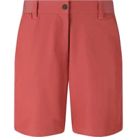 Coral women's shorts by Whistler Barrie, featuring a button closure, belt loops, and knee-length cut.