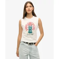 Women's tank top Superdry Globe Trotter Komodo - image 2