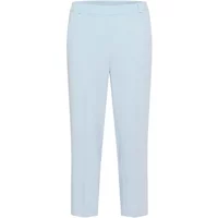 Light blue women's trousers by Kaffe, featuring a straight leg and minimalist design.