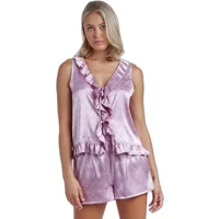 Women's zigzag satin pyjama Admas Volantes - image 2