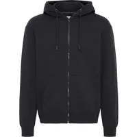 Black zip-up hoodie Blend BHBRODY with drawstring hood and front pockets.