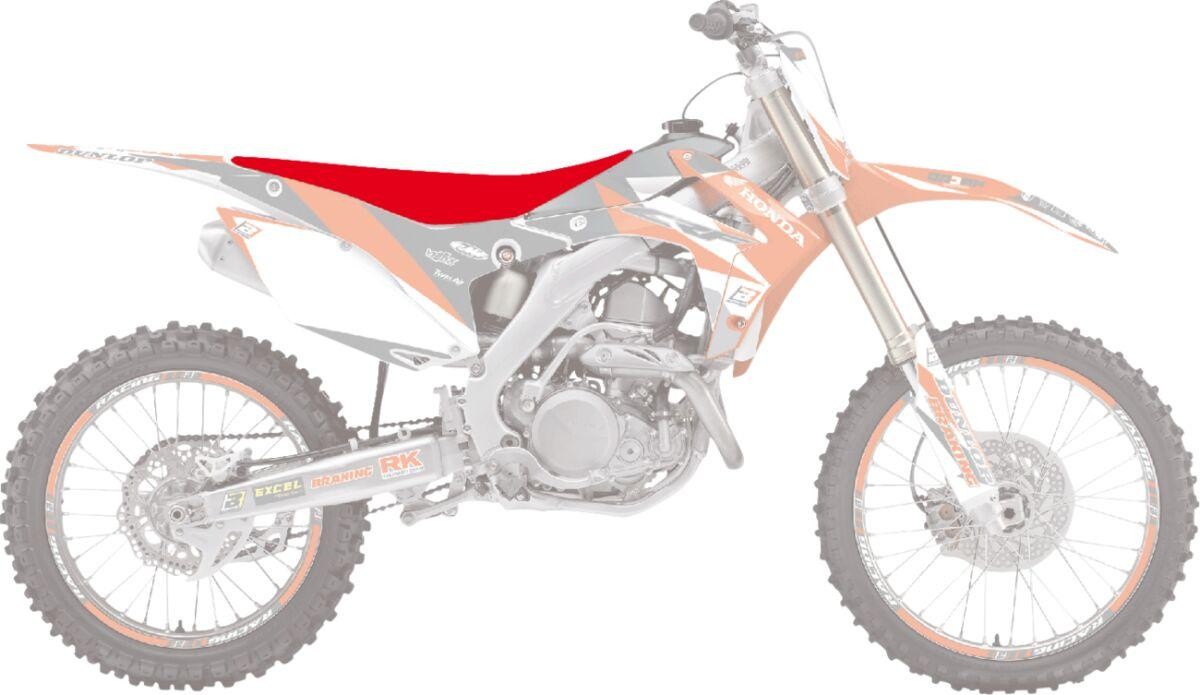1145G/01 - Blackbird Pyramid Seat Cover - Honda CRF250R 2010-13, CRF450R 2009-12 - Red - image 2
