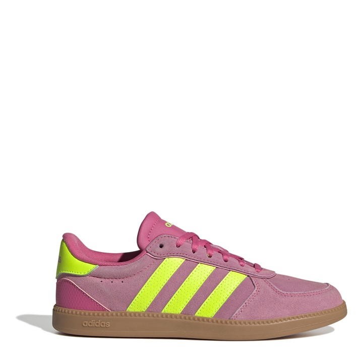 Adidas Adidas Breaknet Sleek Suede Womens Shoes - Pink