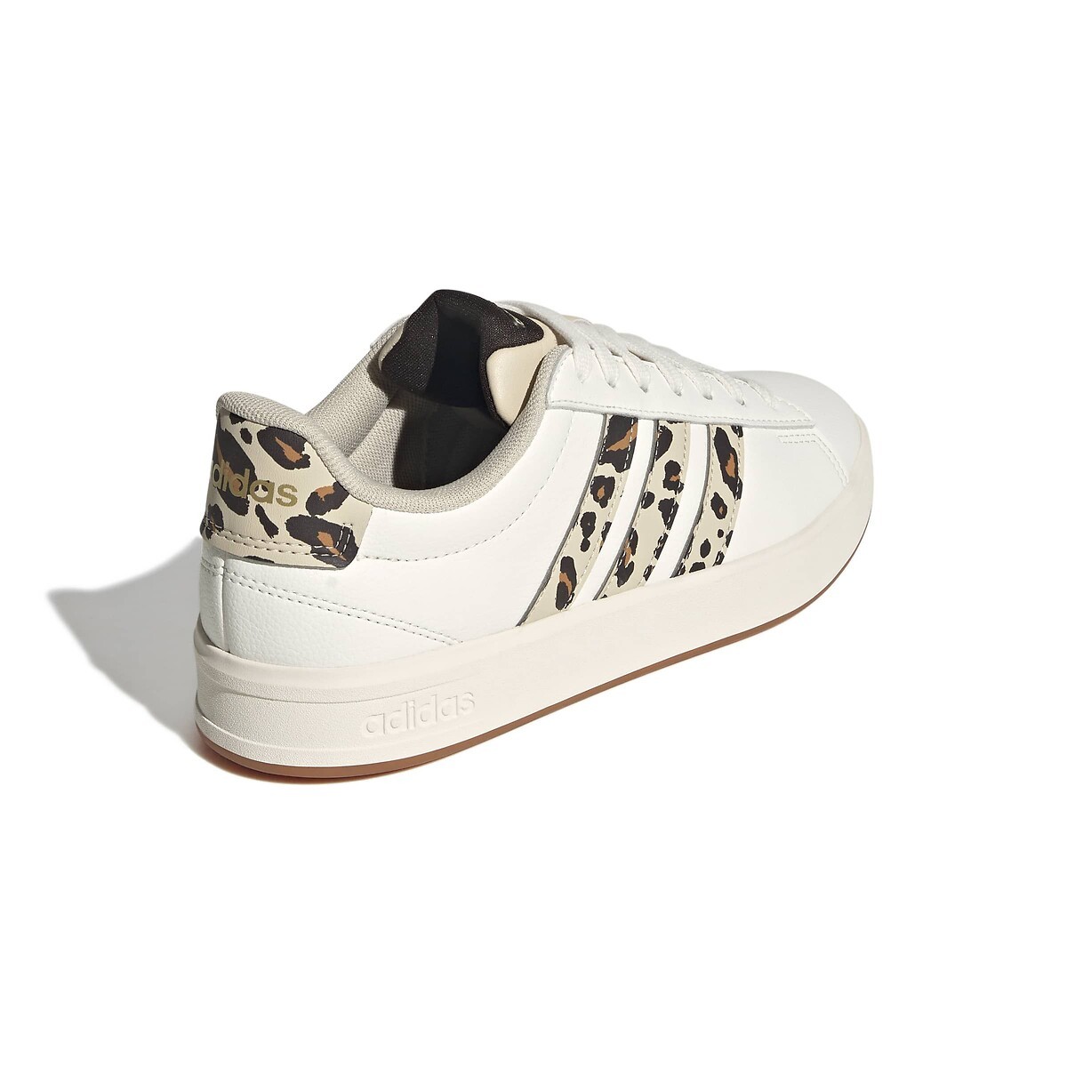 Adidas Grand Court 3.0 Women's Cream/Leopard Trainers - image 4