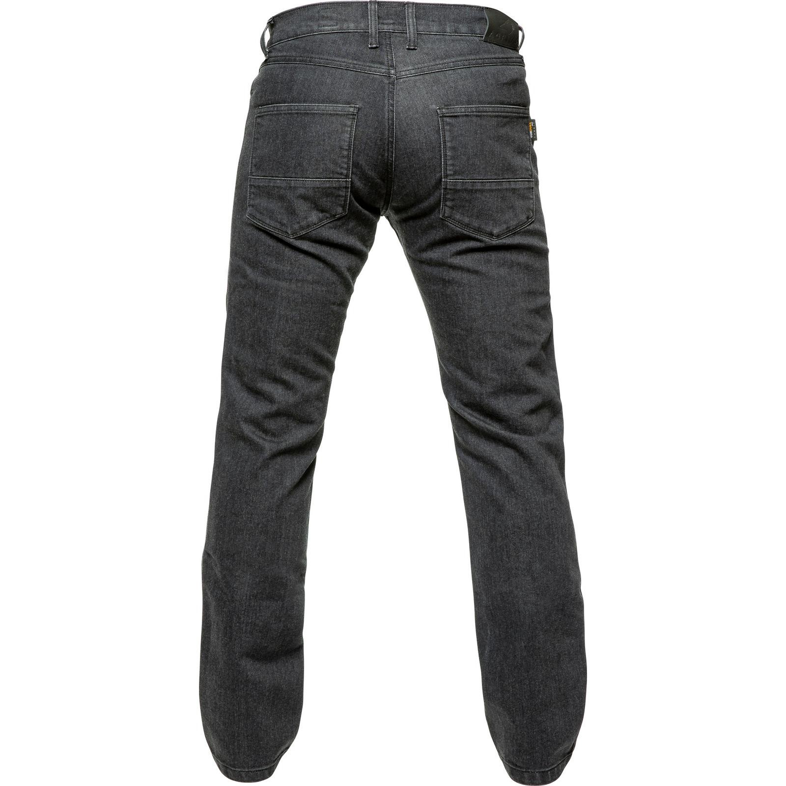Agrius Buffer Straight Leg Motorcycle Jeans 28 Black (Long Leg) - image 2