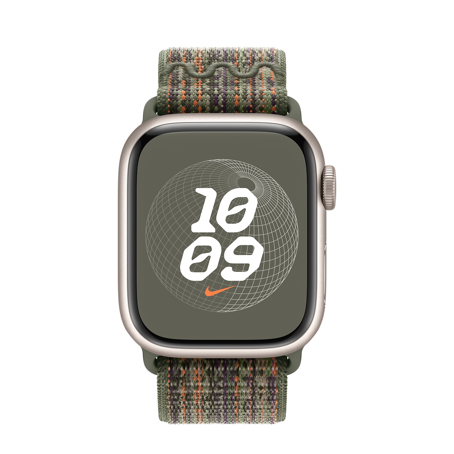 Apple 41mm Sequoia/Orange Nike Sport Loop - image 3