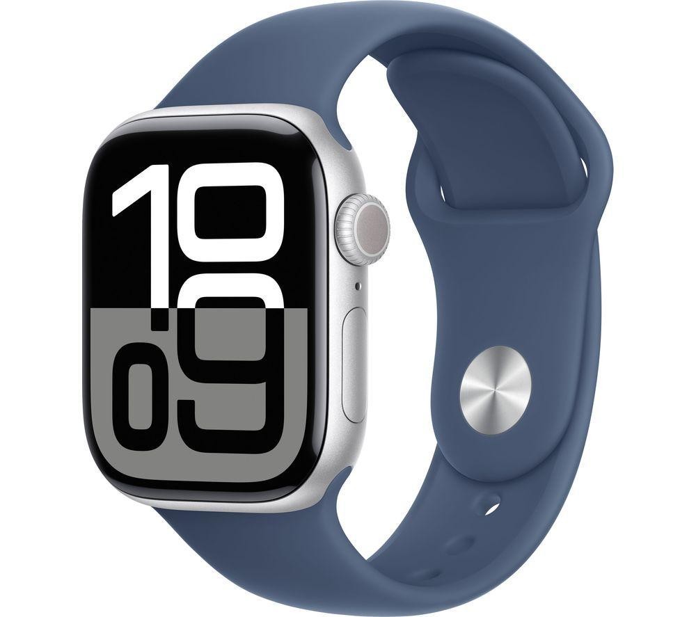 Apple Apple Watch Series 10 GPS + Cellular 42mm Silver Aluminium Case with D