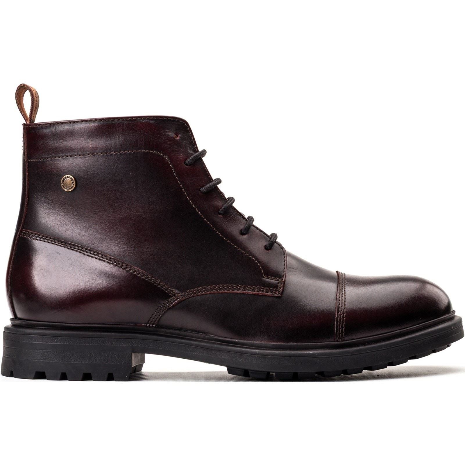 Base London Boulton Leather Men's Bordo Ankle Boots - image 5