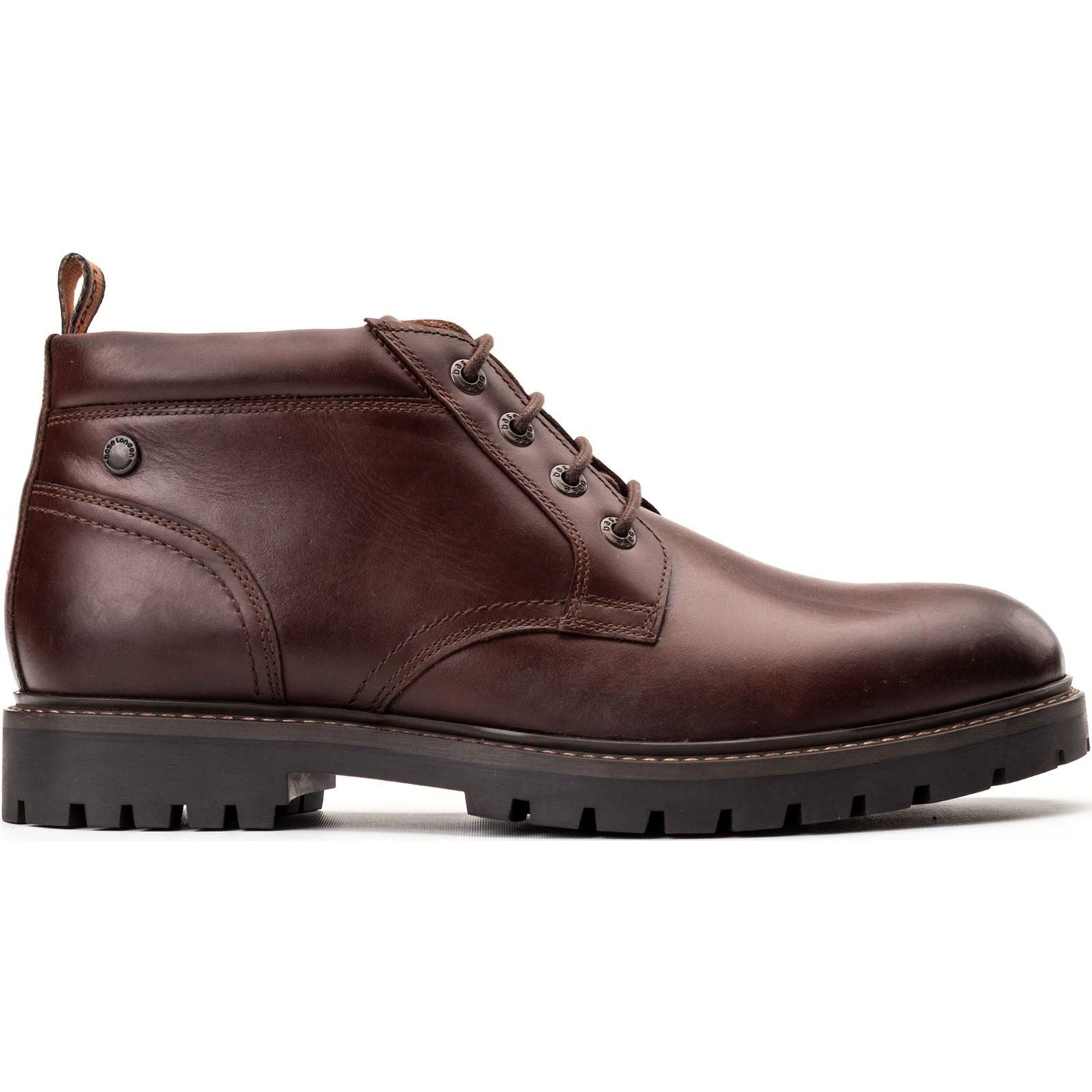 Base London Cobalt Leather Men's Brown Ankle Boots - image 5
