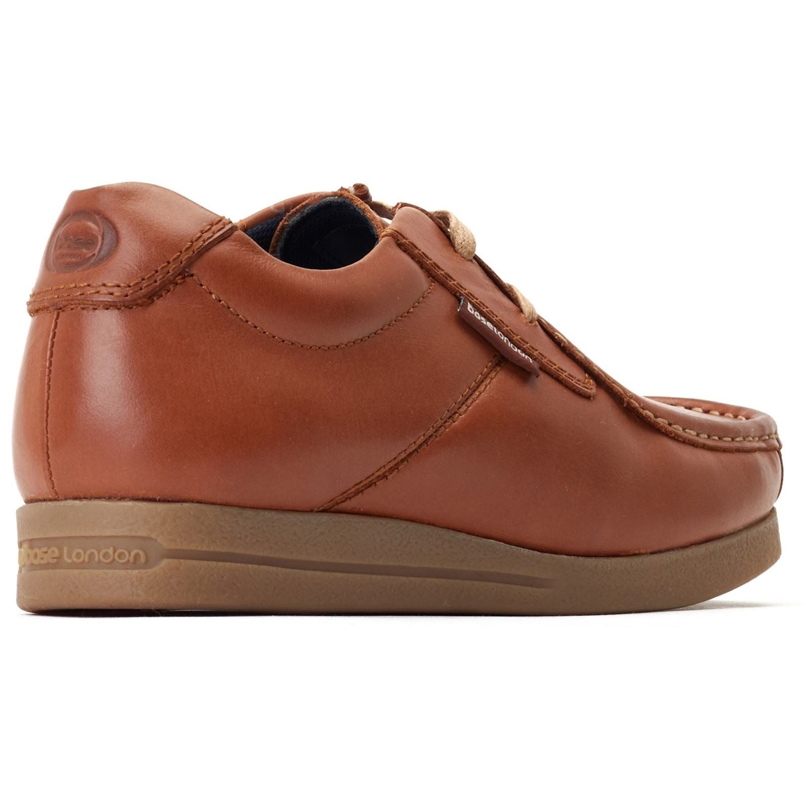 Base London Event Leather Men's SMU Tan Lace-Up Shoes - image 2