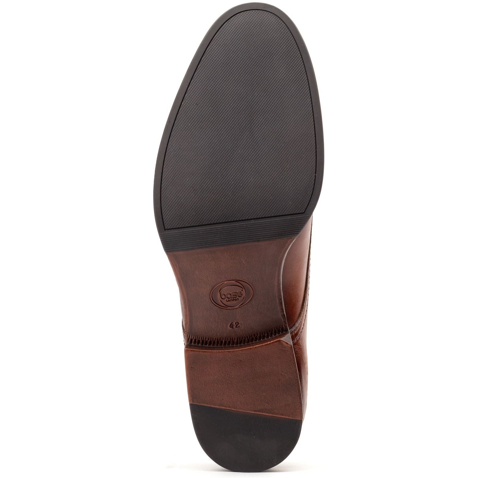 Base London Faraday Leather Men's Burnt Tan Shoes - image 3