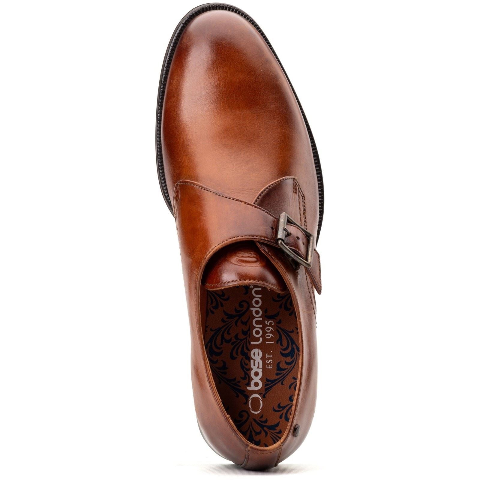 Base London Faraday Leather Men's Burnt Tan Shoes - image 4