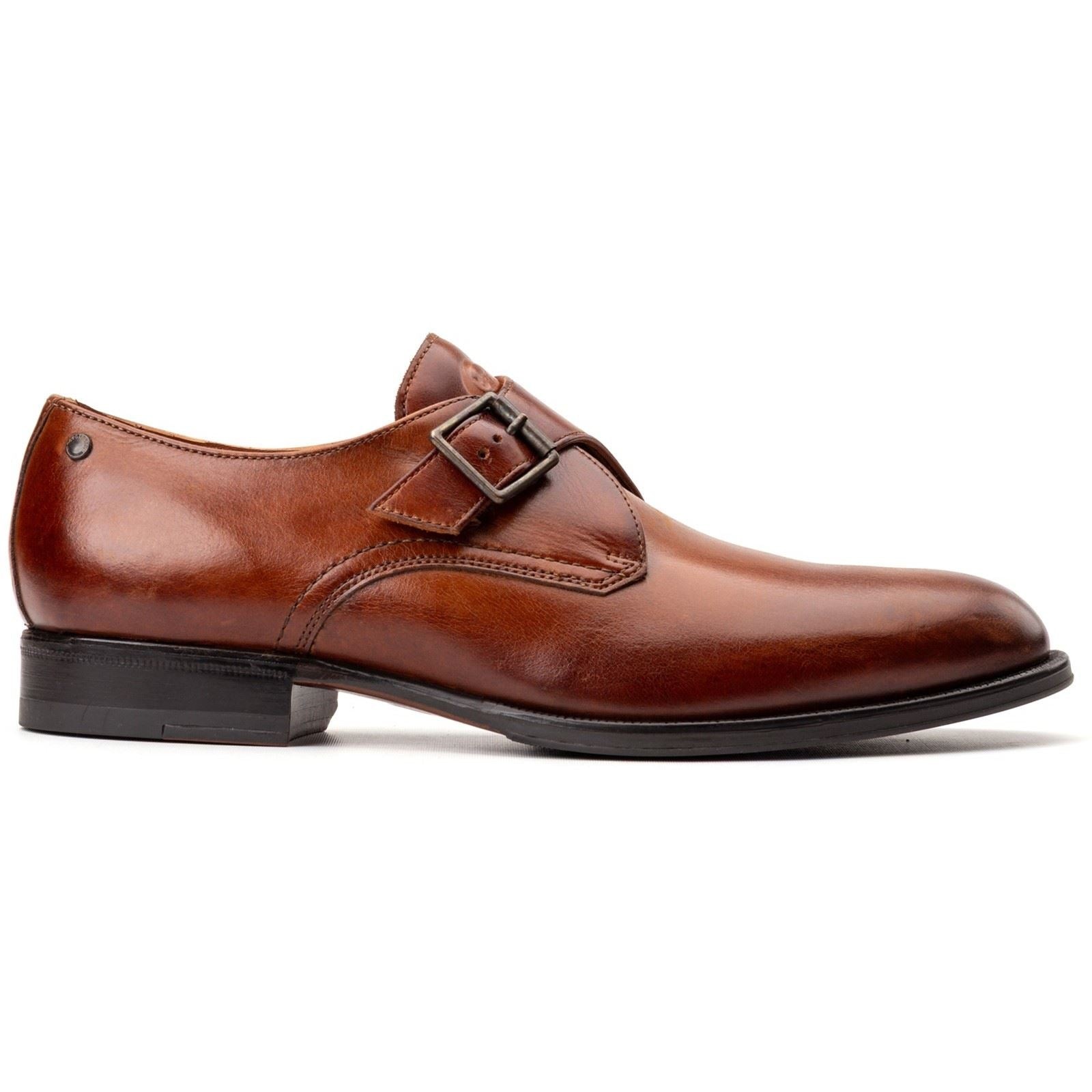 Base London Faraday Leather Men's Burnt Tan Shoes - image 5