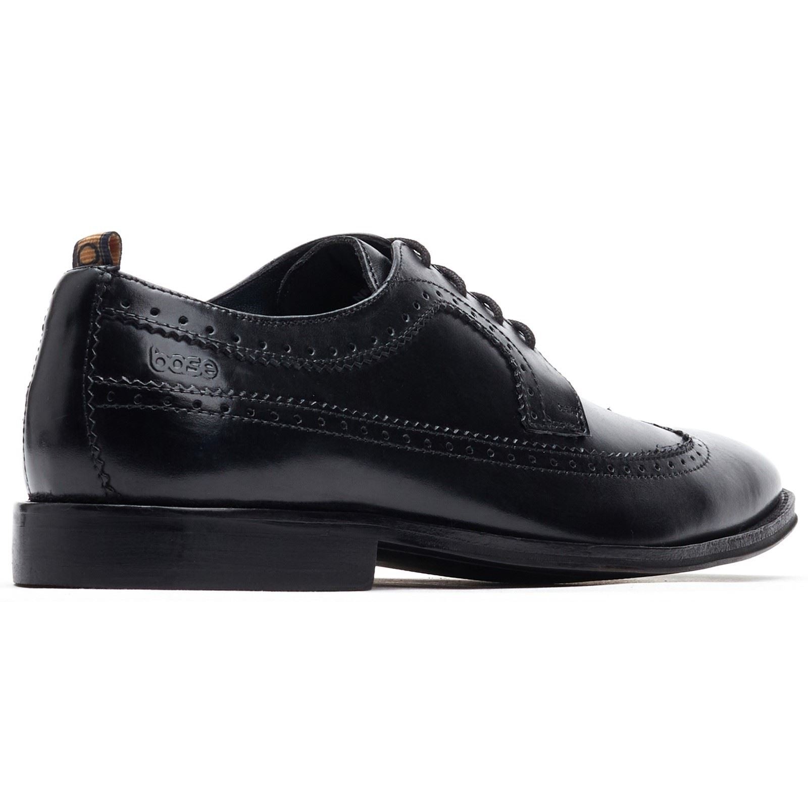 Base London Havisham Leather Men's Black Brogues Shoes - image 2