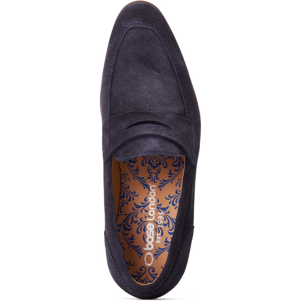 Base London Men's Bruno Penny Loafer in Navy - image 4