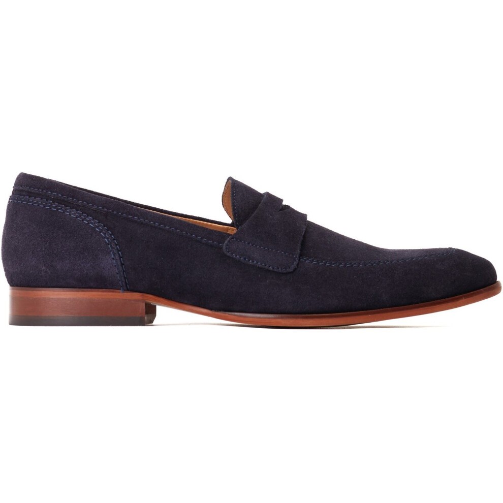 Base London Men's Bruno Penny Loafer in Navy - image 5
