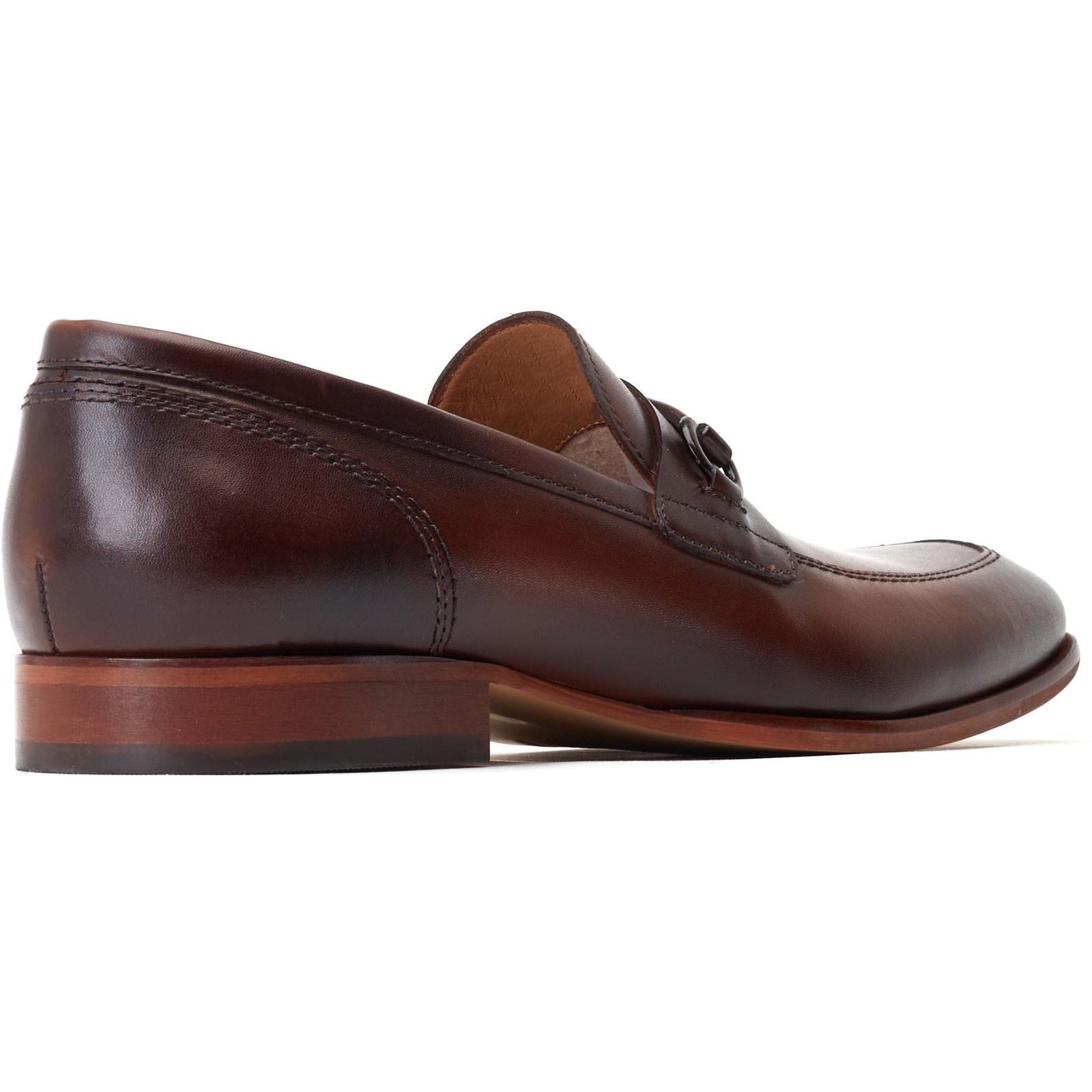 Base London Men's Russo Buckle Loafer in Burnt Brown - image 2