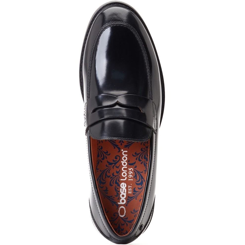 Base London Men's Sid Penny Loafer in Black - image 4