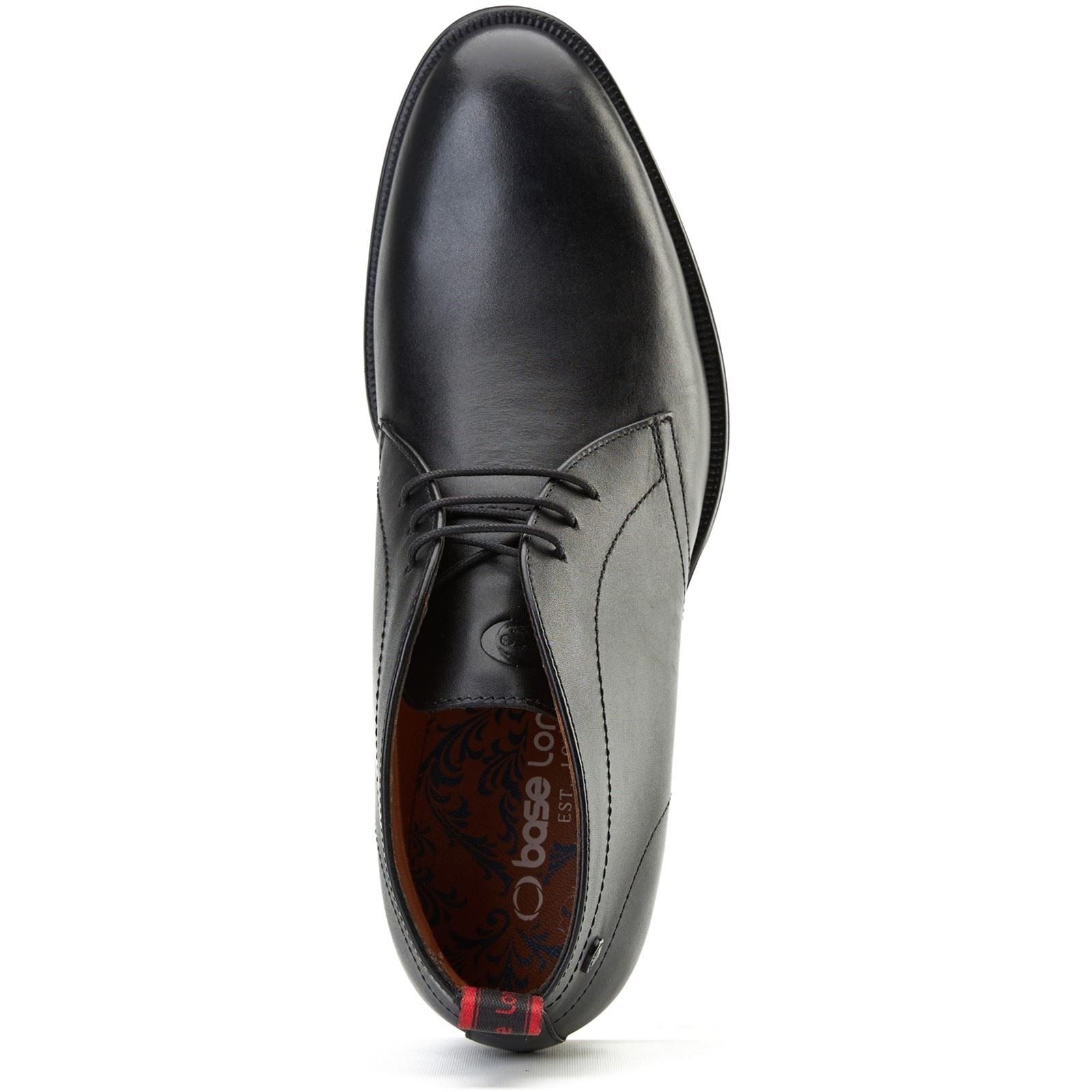 Base London Wallis Leather Men's Black Ankle Boots - image 4