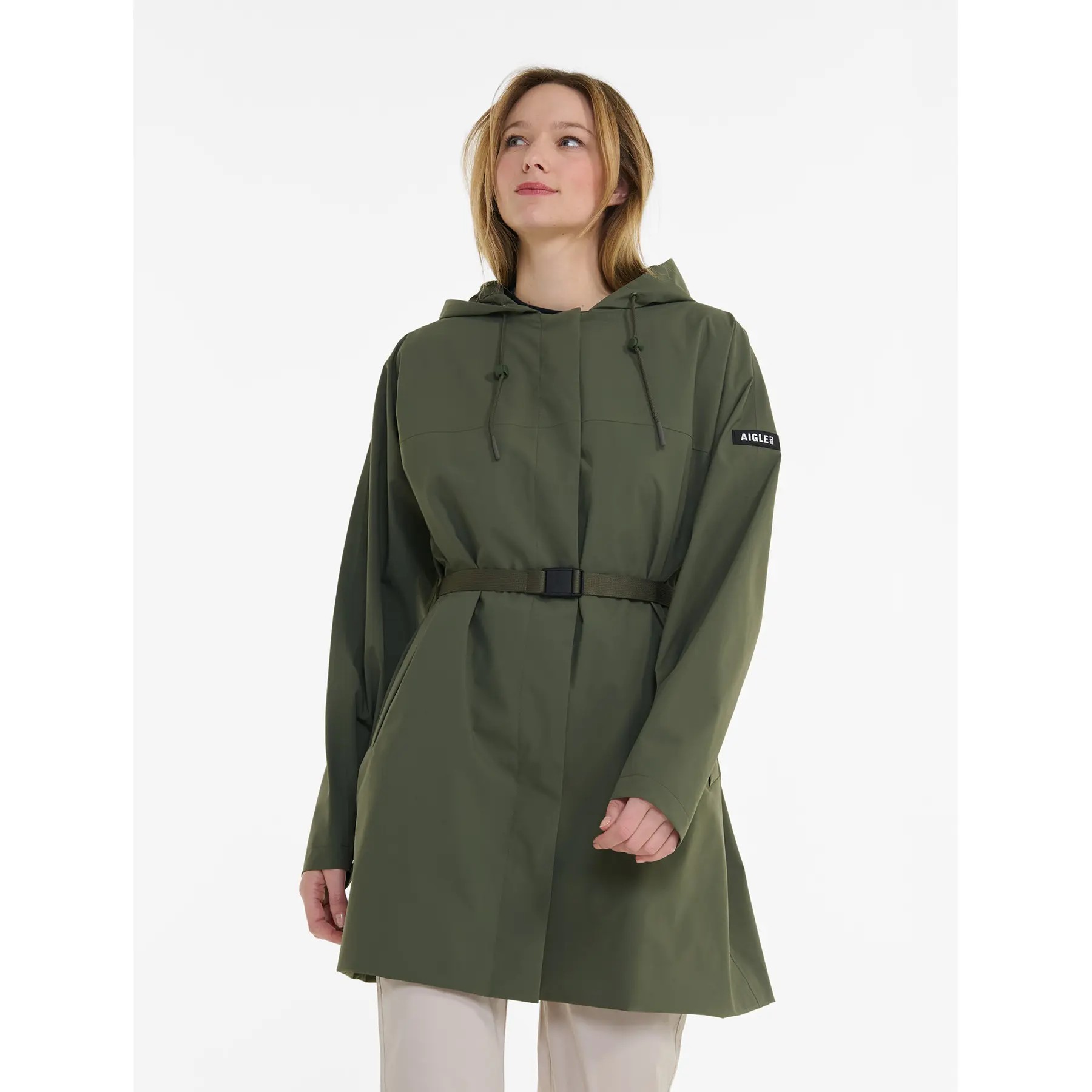 Aigle Belted Waterproof Coat for Women Aigle MTD®