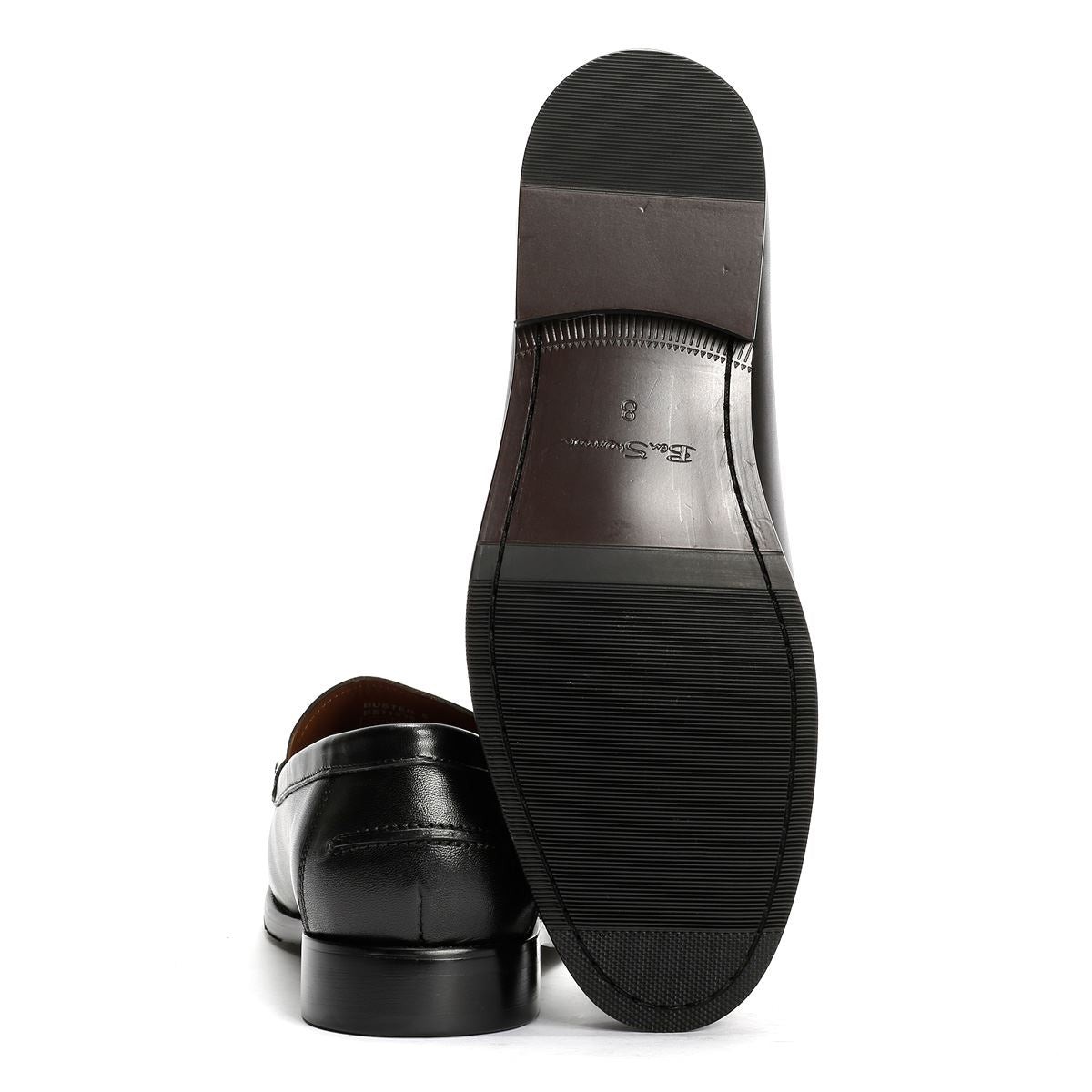 Ben Sherman Buster Leather Men's Black Loafers - image 4