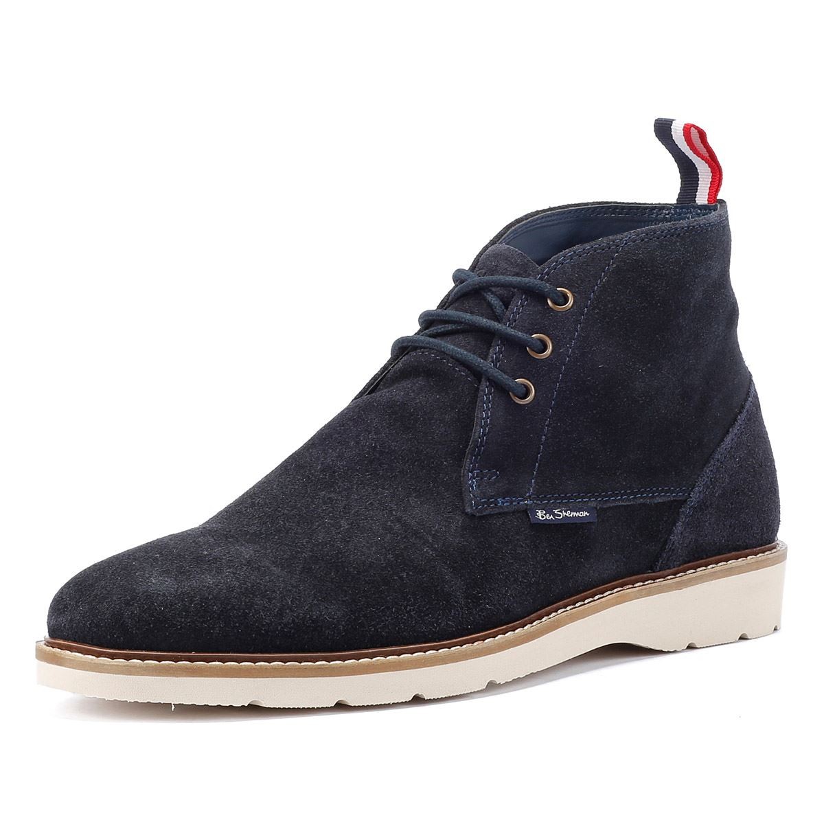 Ben Sherman Hampton Suede Men's Navy Boots - image 3