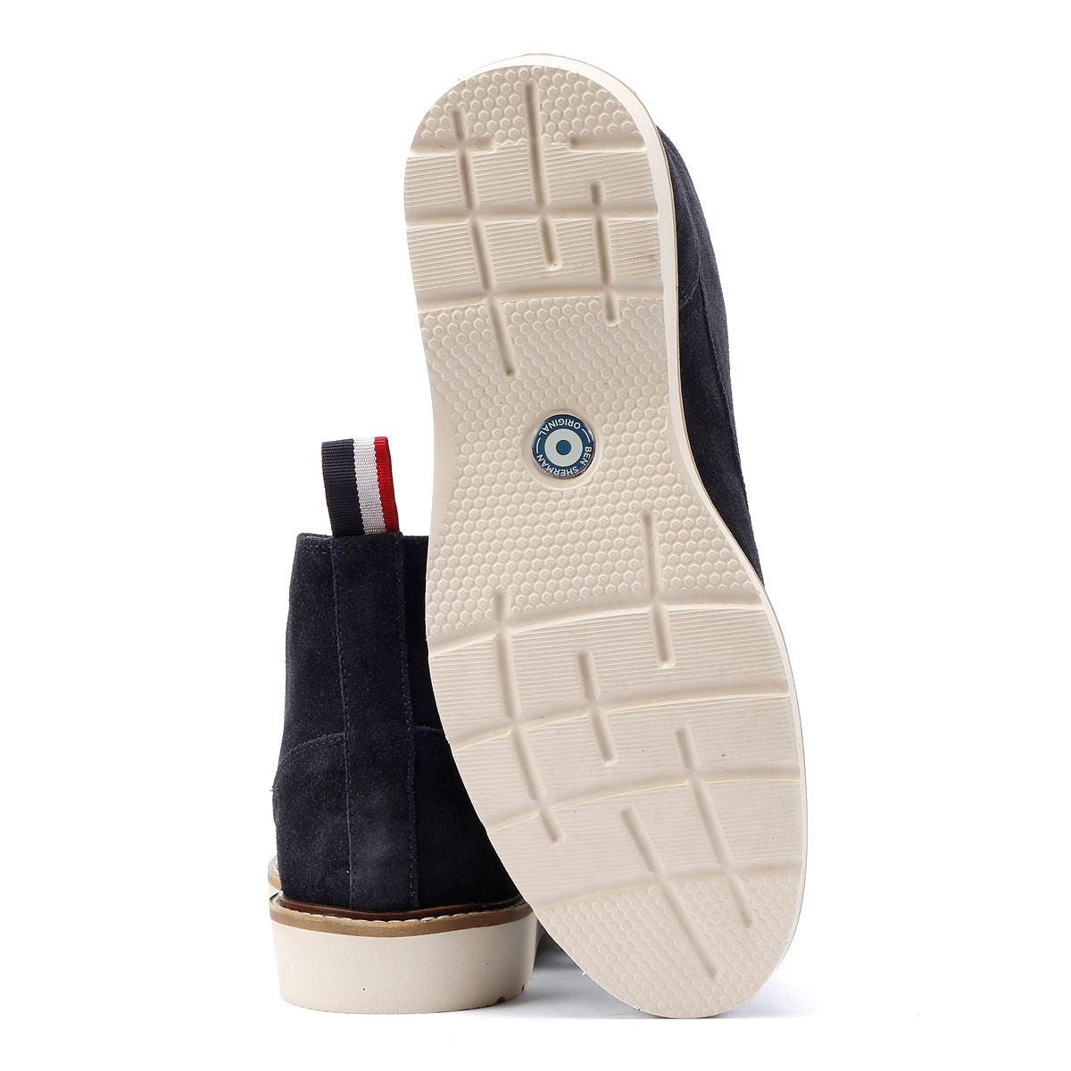 Ben Sherman Hampton Suede Men's Navy Boots - image 4