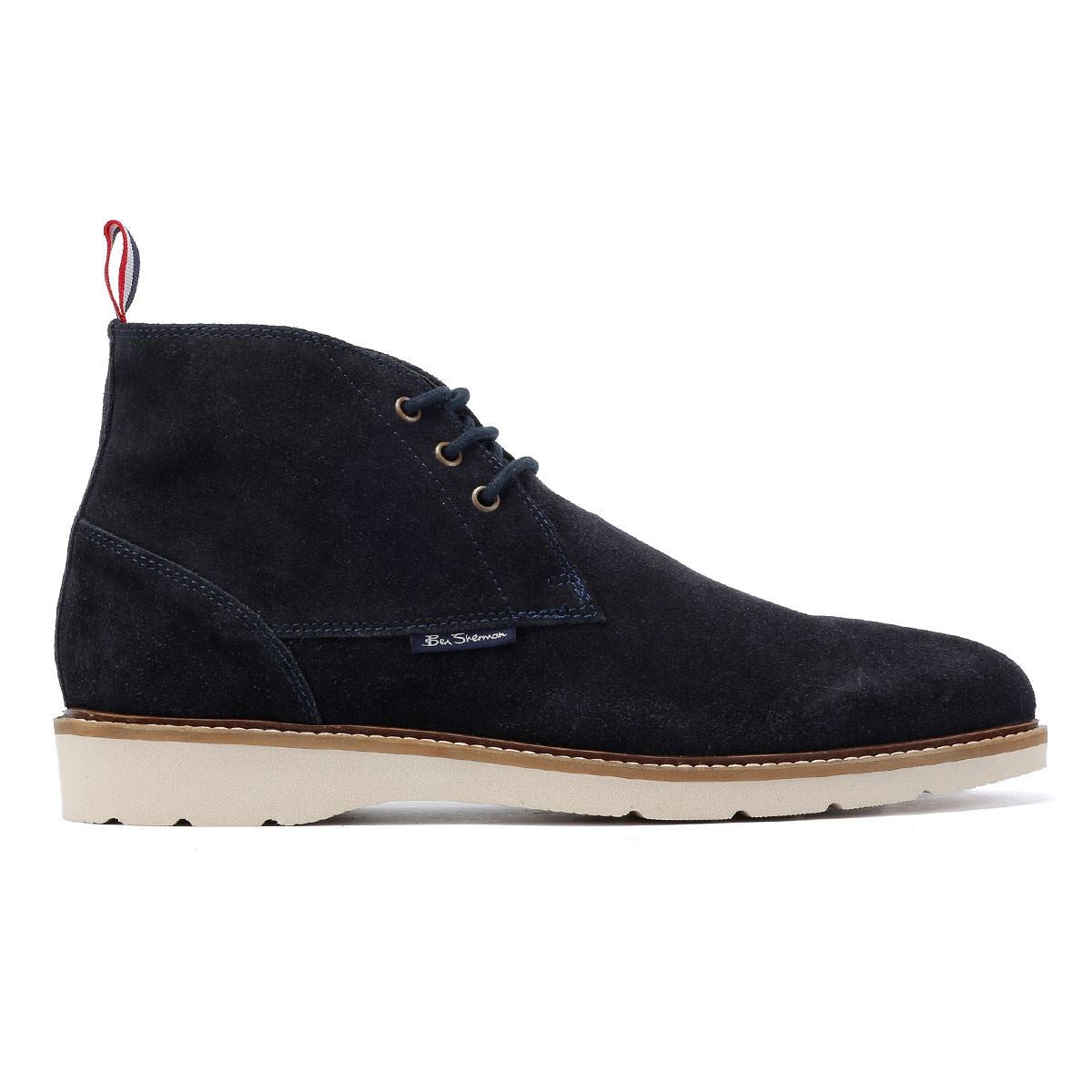 Ben Sherman Hampton Suede Men's Navy Boots - image 5