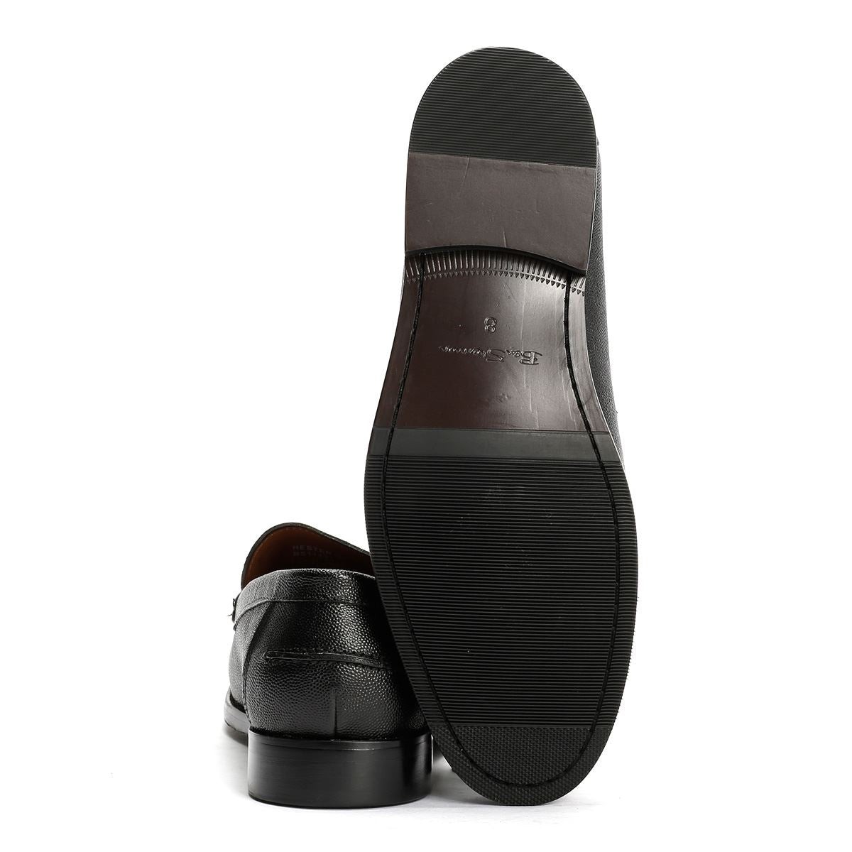 Ben Sherman Hester Leather Men's Black Loafers - image 4